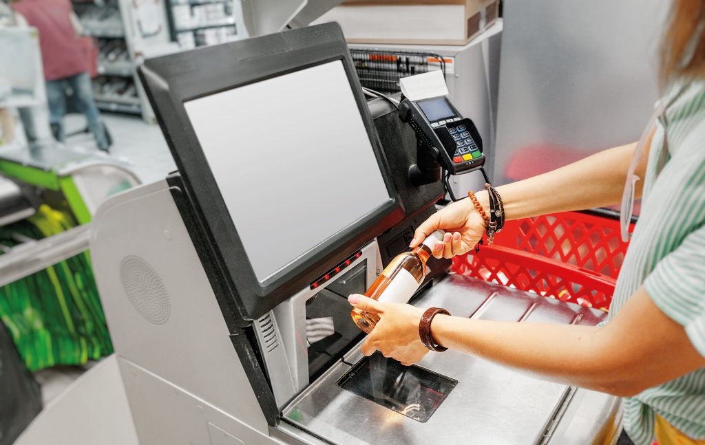 weighing stock items count