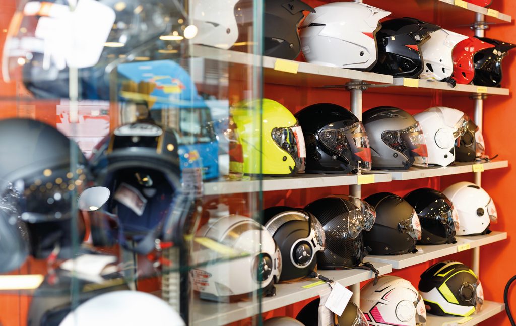 detail of warehouse stock