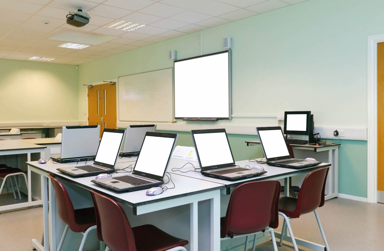 Asset Count and Tag Electronic Equipment Within a School