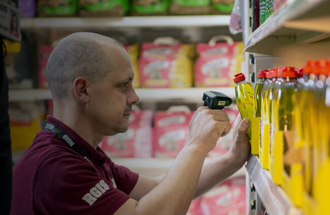 Fully outsourced store stocktaking